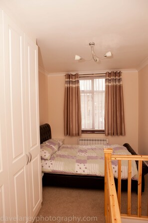 Bedroom with fitted wardrobes