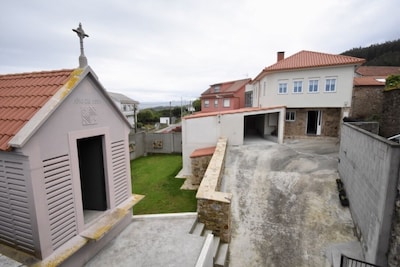 A casa de Chuco en playa de Razo