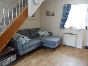Lounge area with  corner sofa
