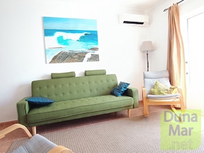 Sala de Estar - Novo sofá-cama