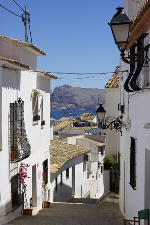 Altea Old Town surrounds the apartment