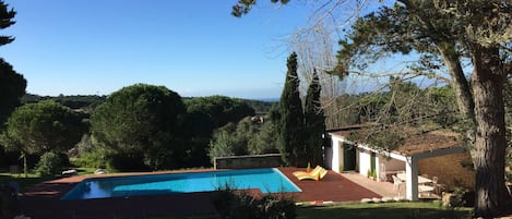 View from the top terrace