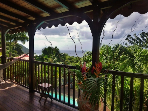 Views from the terrace