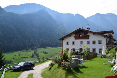 Ferienwohnung im wunderschönen Martelltal mit atemberaubenden Ausblick Südtirol