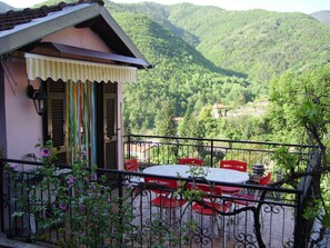 Westterrasse bei der Wohnküche