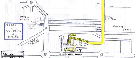 Plan de situation et d'accés