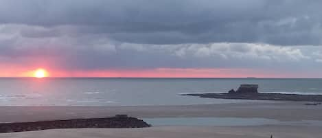 Couché de soleil de l’appartement