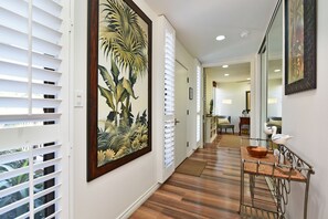 Hallway leads to Master Bedroom