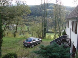 Parking devant la maison