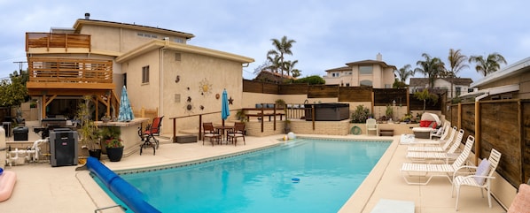 Large Private Backyard Pool