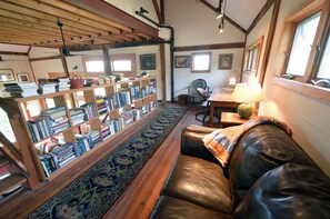 library on the second level