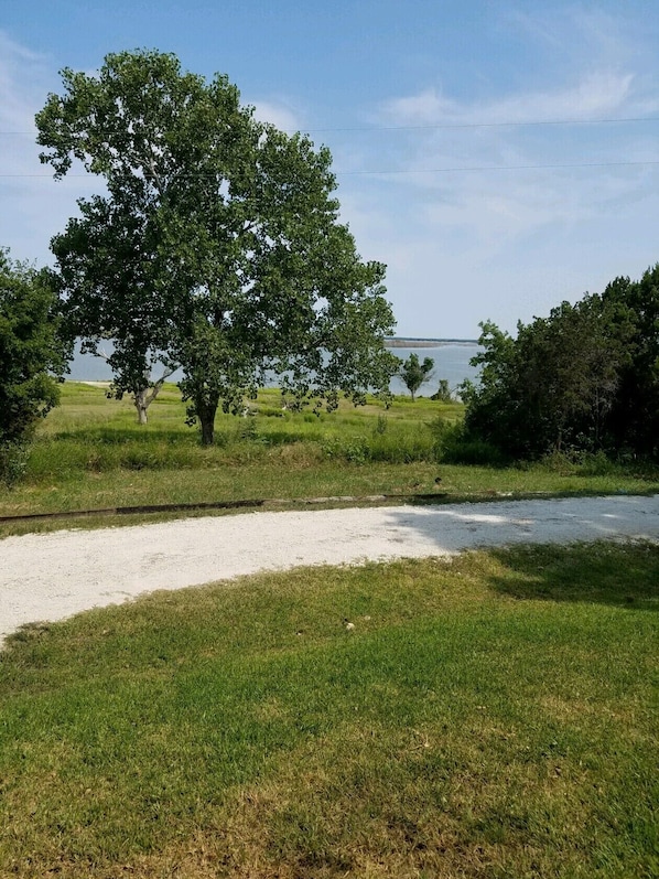 Lake Whitney Lakeshore with swimming beach a 3 minute walk from house
