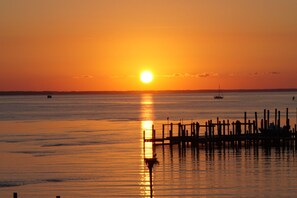 sunrise from the pier