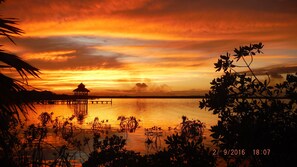 Pull up the lawn chairs and enjoy one of the amazing sunsets from our Casita.