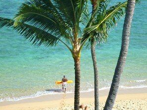 view from lanai