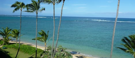 view north from lanai