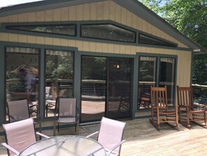 second story deck