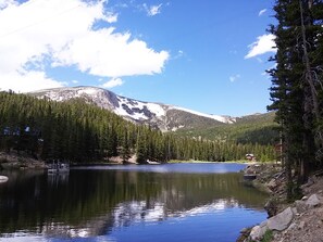 Private lake nearby property