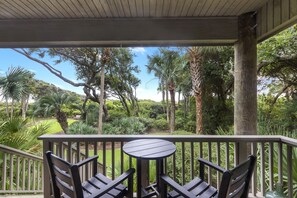 Open Air Deck with Plenty of Seating