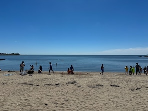 Jacob's Beach across the street from property