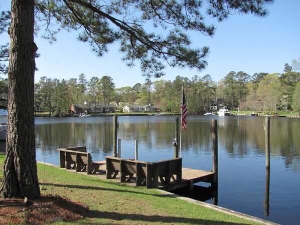 Anchors Away sits on beautiful Anchor Cove, which feeds into the Trent River.