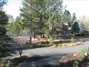 View from upstairs living room