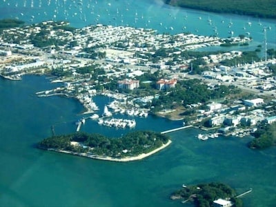 Condo complex and Resort from the air.