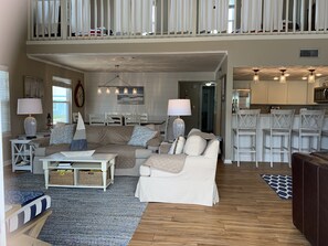 Spacious living space.