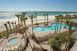 View of Pool in Tower 1.