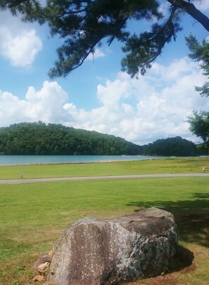 SITTING ROCK on Lake Chatuge