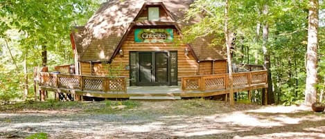 the dome! sits on 3 acres in the woods in the Shannondale area of Harpers Ferry 