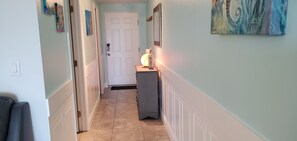 Nice clean bright entry
