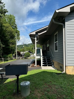 Grill and porch