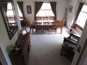 Dining room & main entryway