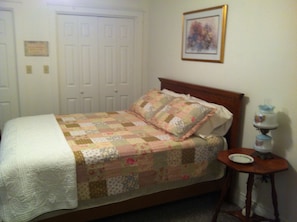 one of three upstairs bedrooms