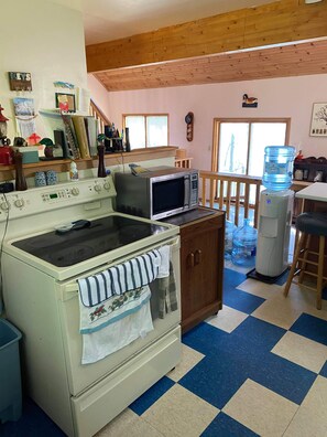 Kitchen Stove  & Microwave 