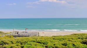 A view from the deck. Watch the dolphins each day and the sun rise and set! 