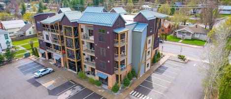 The Ridge Condo Complex. View looking  South East.