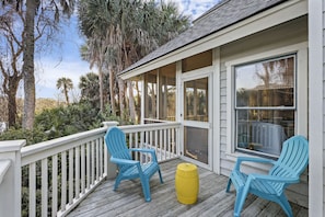 Open Air Deck off Living Room