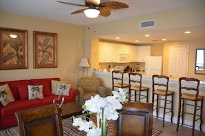 Exceptional decorated living room