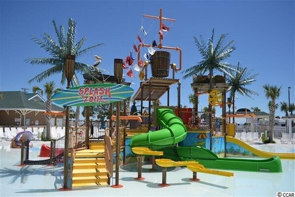 Part of the on site waterpark! 
