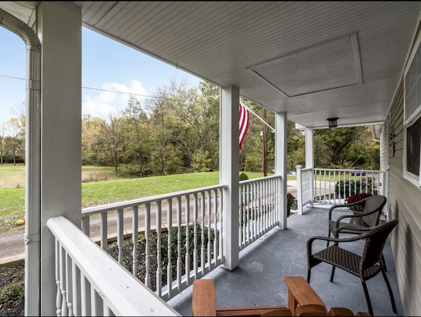 Covered Front Porch