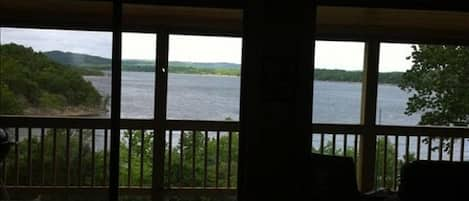 Lakefront view as you enter the house.  This is lakelife!