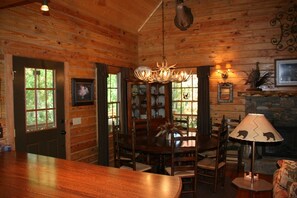 Kitchen bar and dining area