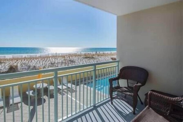 Beach View from the Balcony