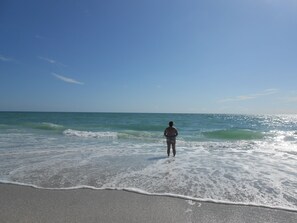 Catch a wave in the late afternoon.