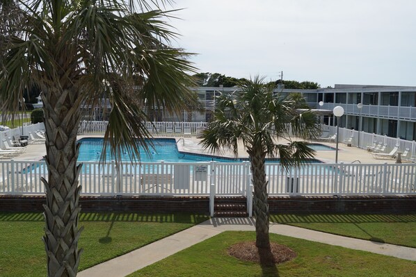 Awesome view right outside the room