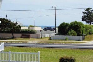 Beach access across the street