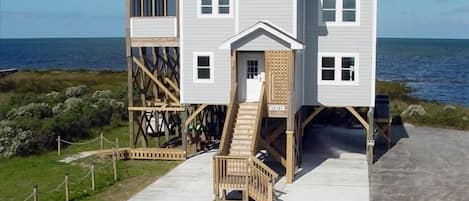 Cape Hatteras Rental Home, Sound Front in Frisco on the Outer Banks, NC
