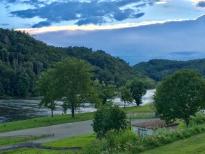 VIEW FROM FRONT PORCH